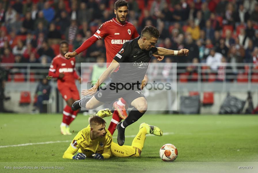 Eintracht Frankfurt, Royal Antwerpen, Royal Antwerp FC, Europa League, UEFA, Voetball, Sport, Le Football, Germany, Futbol, Fotball, Fussball, Deutschland, DFL, DFB, Calcio, 2021/22, Saison 2021/2021 - Bild-ID: 1011979 Eintracht Frankfurt, Royal Antwerpen, Royal Antwerp FC, Europa League, UEFA, Voetball, Sport, Le Football, Germany, Futbol, Fotball, Fussball, Deutschland, DFL, DFB, Calcio, 2021/22, Saison 2021/2021 - Bild-ID: 1011979