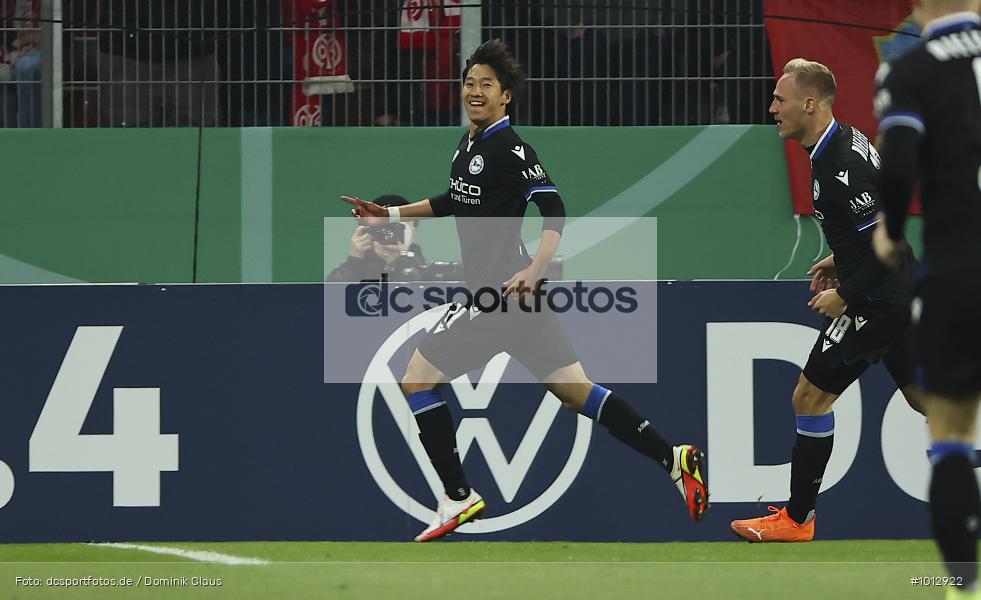 DSC Arminia Bielefeld, 1. FSV Mainz 05, Pokal, DFB-Pokal, Voetball, Sport, Le Football, Germany, Futbol, Fotball, Fussball, Deutschland, DFL, DFB, Calcio, 2021/22, Saison 2021/2021 - Bild-ID: 1012922