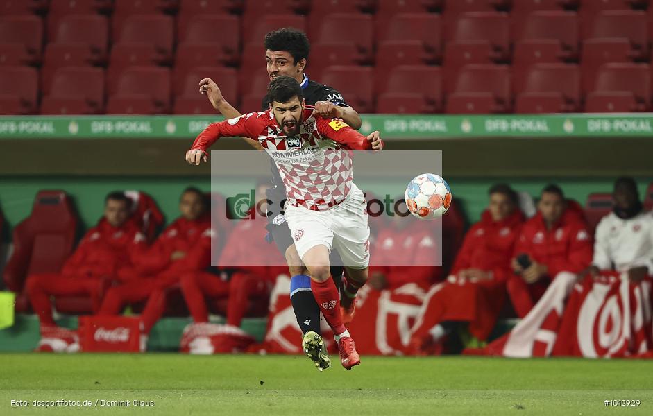 DSC Arminia Bielefeld, 1. FSV Mainz 05, Pokal, DFB-Pokal, Voetball, Sport, Le Football, Germany, Futbol, Fotball, Fussball, Deutschland, DFL, DFB, Calcio, 2021/22, Saison 2021/2021 - Bild-ID: 1012929