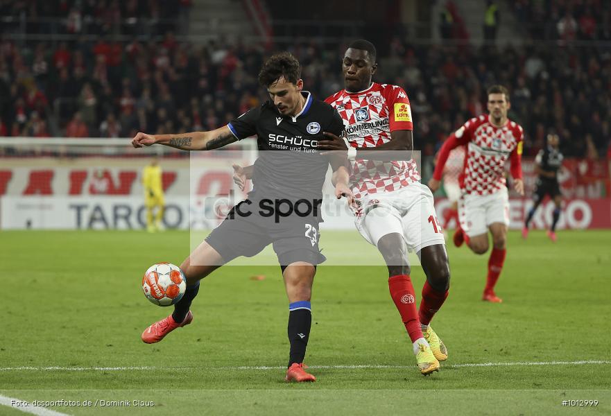 DSC Arminia Bielefeld, 1. FSV Mainz 05, Pokal, DFB-Pokal, Voetball, Sport, Le Football, Germany, Futbol, Fotball, Fussball, Deutschland, DFL, DFB, Calcio, 2021/22, Saison 2021/2021 - Bild-ID: 1012999