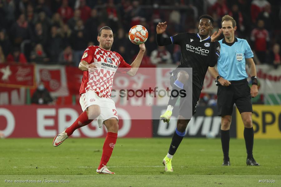 DSC Arminia Bielefeld, 1. FSV Mainz 05, Pokal, DFB-Pokal, Voetball, Sport, Le Football, Germany, Futbol, Fotball, Fussball, Deutschland, DFL, DFB, Calcio, 2021/22, Saison 2021/2021 - Bild-ID: 1013026