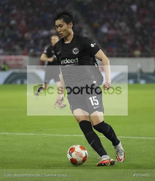 Eintracht Frankfurt, Olympiacos FC, Olympiakos Piräus, Europa League, UEFA, Voetball, Sport, Le Football, Germany, Futbol, Fotball, Fussball, Deutschland, DFL, DFB, Calcio, 2021/22, Saison 2021/2021 - Bild-ID: 1013450