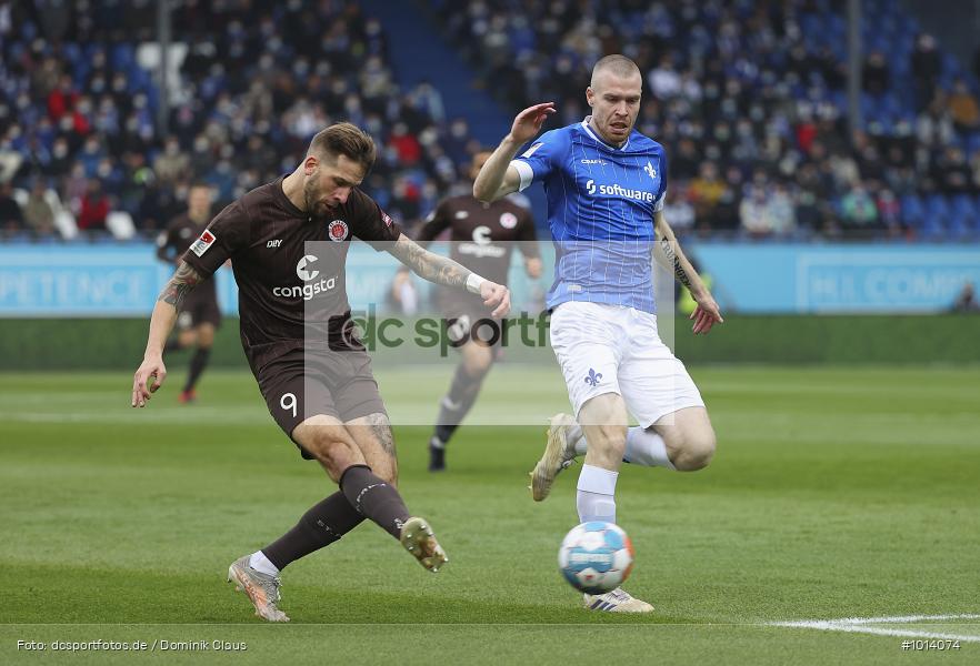 FC St. Pauli, SV Darmstadt 98, 2. Bundesliga, 2. Liga, Voetball, Sport, Le Football, Germany, Futbol, Fotball, Fussball, Deutschland, DFL, DFB, Calcio, 2021/22, Saison 2021/2022 - Bild-ID: 1014074