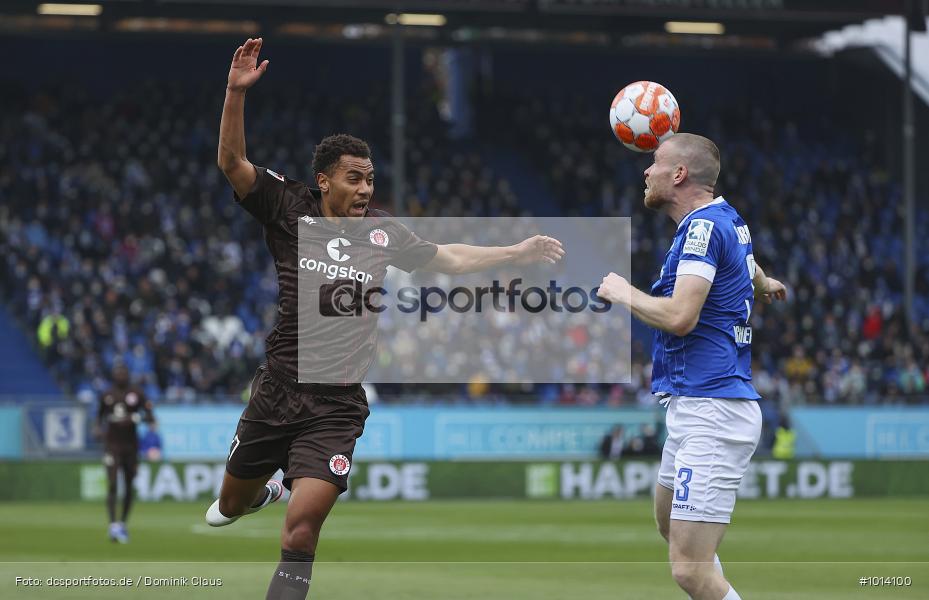 FC St. Pauli, SV Darmstadt 98, 2. Bundesliga, 2. Liga, Voetball, Sport, Le Football, Germany, Futbol, Fotball, Fussball, Deutschland, DFL, DFB, Calcio, 2021/22, Saison 2021/2022 - Bild-ID: 1014100