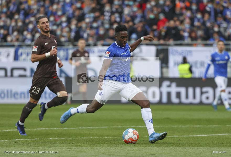 FC St. Pauli, SV Darmstadt 98, 2. Bundesliga, 2. Liga, Voetball, Sport, Le Football, Germany, Futbol, Fotball, Fussball, Deutschland, DFL, DFB, Calcio, 2021/22, Saison 2021/2022 - Bild-ID: 1014169