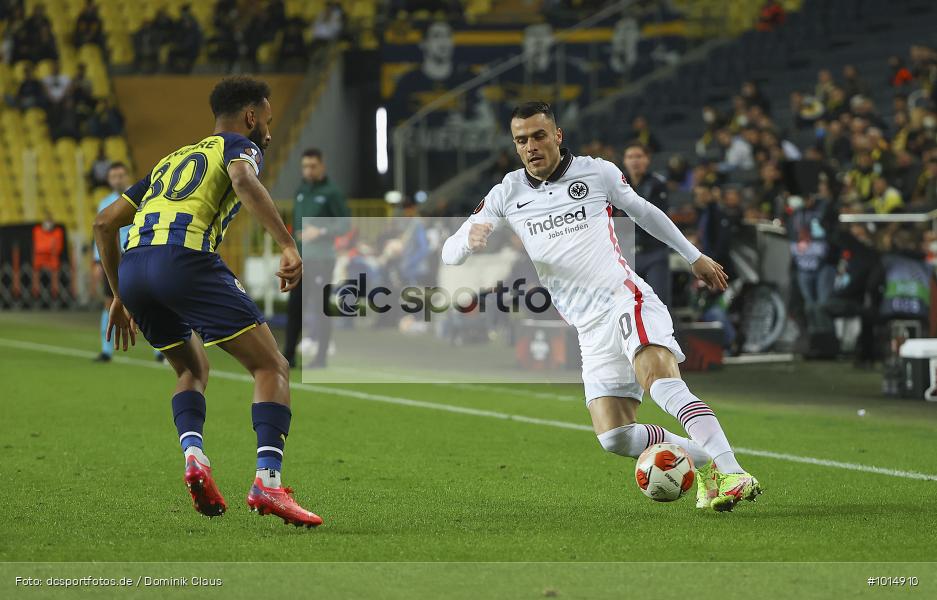 Eintracht Frankfurt, Fenerbahce SK Istanbul, Fenerbahce SK, Europa League, UEFA, Voetball, Sport, Le Football, Germany, Futbol, Fotball, Fussball, Deutschland, DFL, DFB, Calcio, 2021/22, Saison 2021/2021 - Bild-ID: 1014910