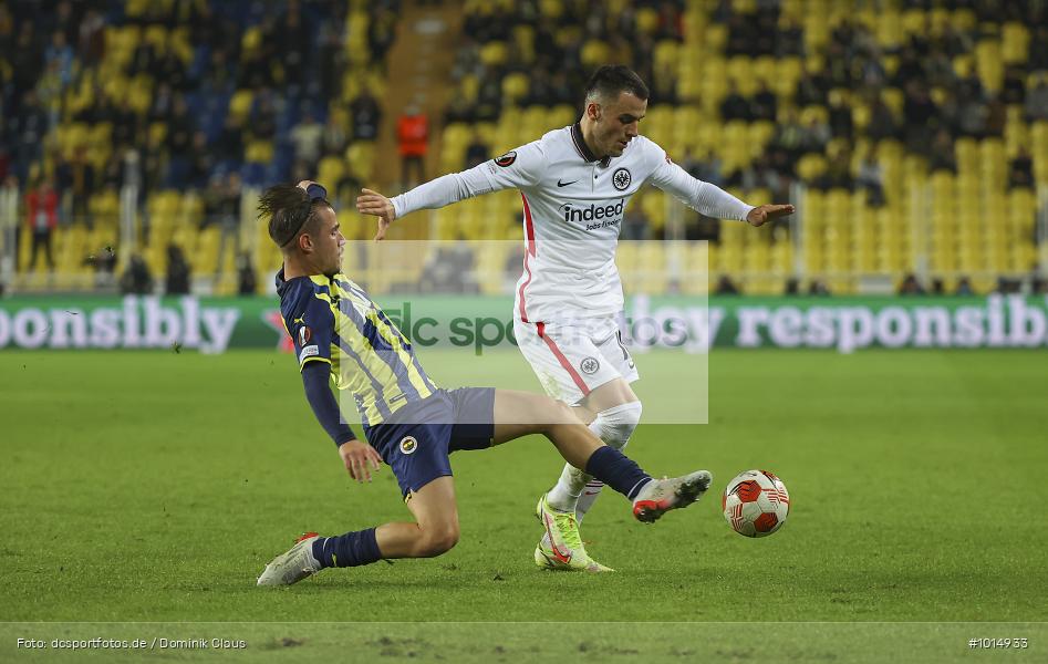 Eintracht Frankfurt, Fenerbahce SK Istanbul, Fenerbahce SK, Europa League, UEFA, Voetball, Sport, Le Football, Germany, Futbol, Fotball, Fussball, Deutschland, DFL, DFB, Calcio, 2021/22, Saison 2021/2021 - Bild-ID: 1014933