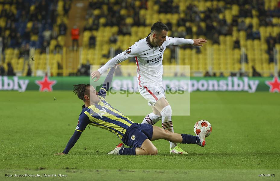 Eintracht Frankfurt, Fenerbahce SK Istanbul, Fenerbahce SK, Europa League, UEFA, Voetball, Sport, Le Football, Germany, Futbol, Fotball, Fussball, Deutschland, DFL, DFB, Calcio, 2021/22, Saison 2021/2021 - Bild-ID: 1014935