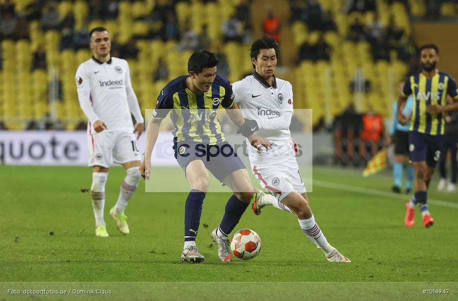 Eintracht Frankfurt, Fenerbahce SK Istanbul, Fenerbahce SK, Europa League, UEFA, Voetball, Sport, Le Football, Germany, Futbol, Fotball, Fussball, Deutschland, DFL, DFB, Calcio, 2021/22, Saison 2021/2021 - Bild-ID: 1014947