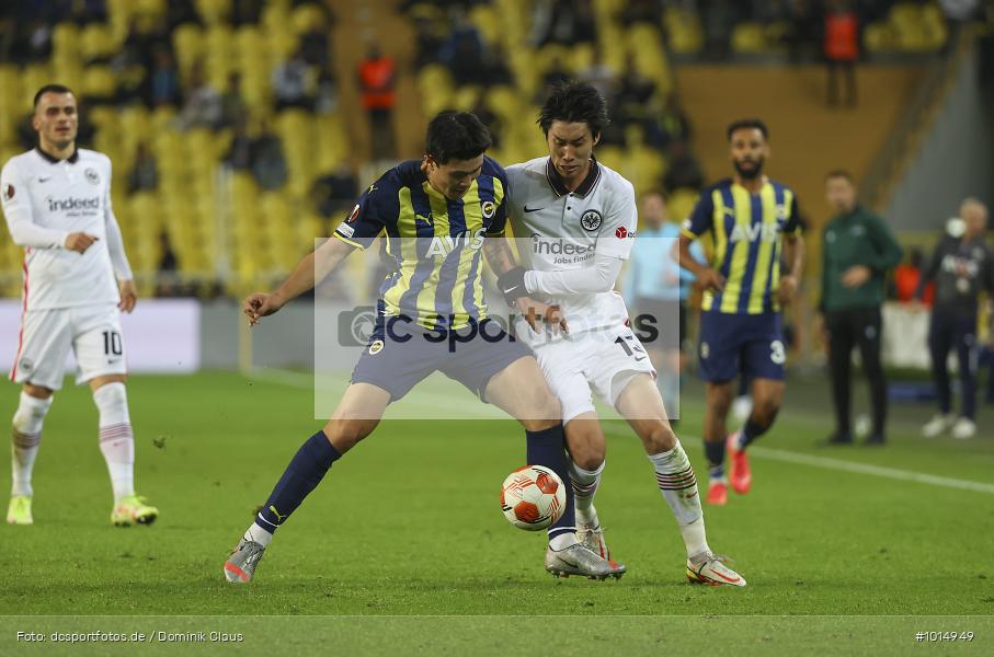Eintracht Frankfurt, Fenerbahce SK Istanbul, Fenerbahce SK, Europa League, UEFA, Voetball, Sport, Le Football, Germany, Futbol, Fotball, Fussball, Deutschland, DFL, DFB, Calcio, 2021/22, Saison 2021/2021 - Bild-ID: 1014949
