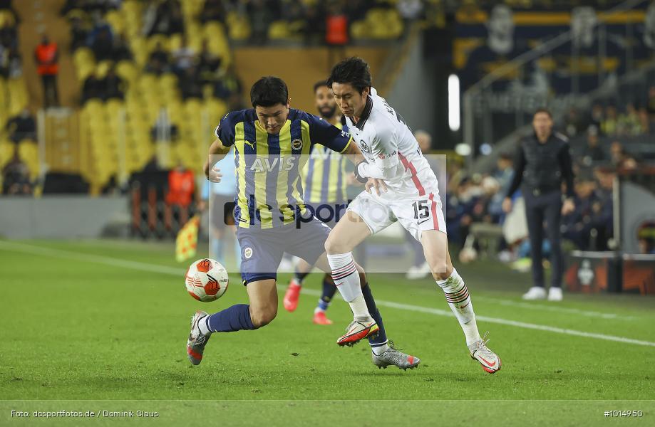 Eintracht Frankfurt, Fenerbahce SK Istanbul, Fenerbahce SK, Europa League, UEFA, Voetball, Sport, Le Football, Germany, Futbol, Fotball, Fussball, Deutschland, DFL, DFB, Calcio, 2021/22, Saison 2021/2021 - Bild-ID: 1014950