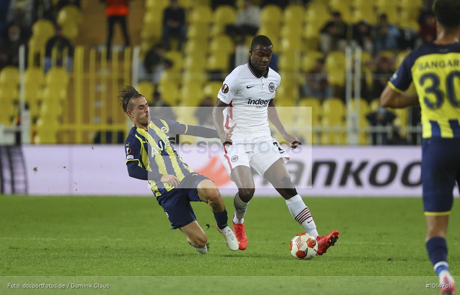 Eintracht Frankfurt, Fenerbahce SK Istanbul, Fenerbahce SK, Europa League, UEFA, Voetball, Sport, Le Football, Germany, Futbol, Fotball, Fussball, Deutschland, DFL, DFB, Calcio, 2021/22, Saison 2021/2021 - Bild-ID: 1014961