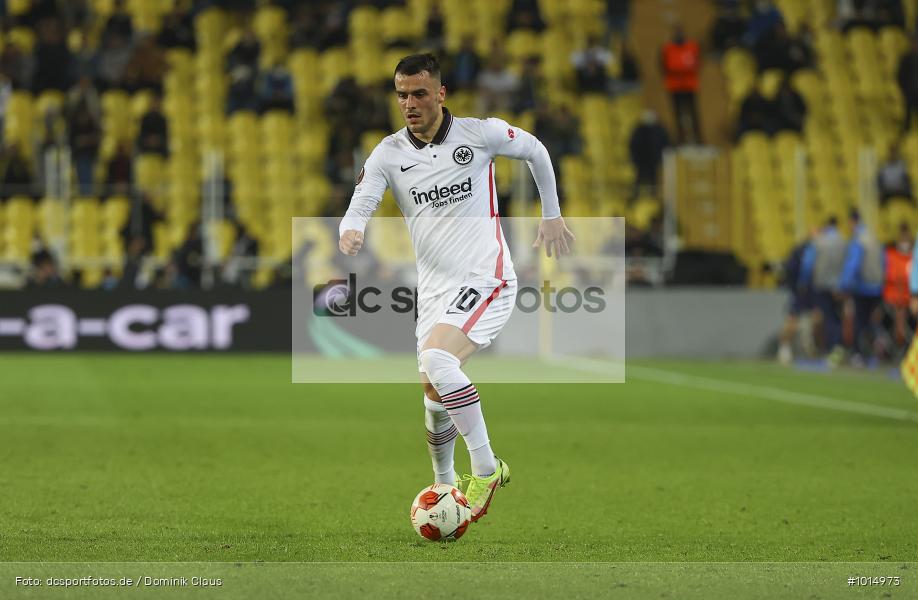 Eintracht Frankfurt, Fenerbahce SK Istanbul, Fenerbahce SK, Europa League, UEFA, Voetball, Sport, Le Football, Germany, Futbol, Fotball, Fussball, Deutschland, DFL, DFB, Calcio, 2021/22, Saison 2021/2021 - Bild-ID: 1014973