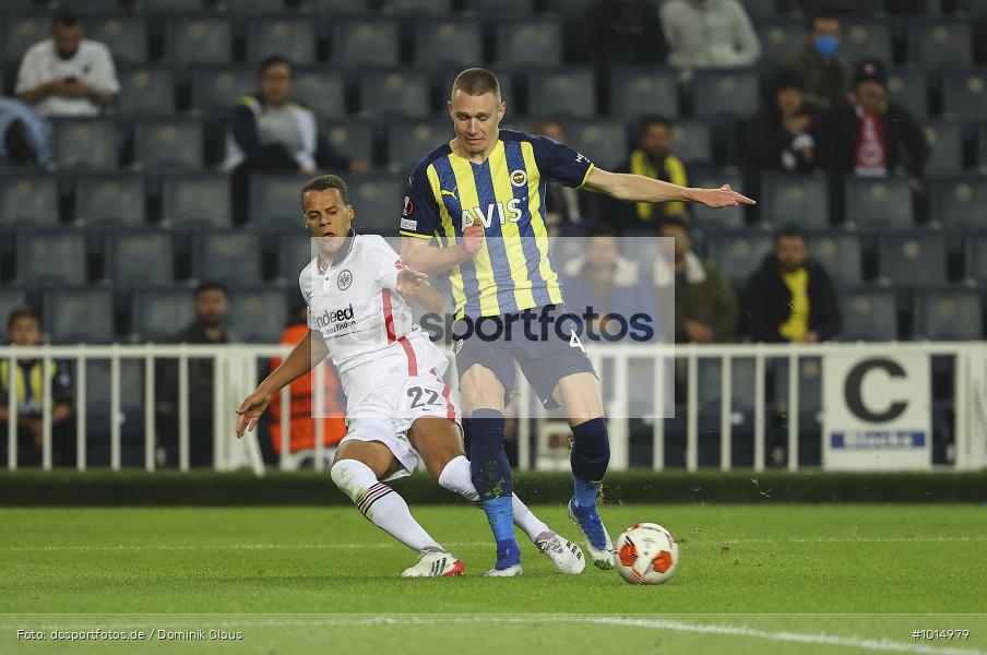 Eintracht Frankfurt, Fenerbahce SK Istanbul, Fenerbahce SK, Europa League, UEFA, Voetball, Sport, Le Football, Germany, Futbol, Fotball, Fussball, Deutschland, DFL, DFB, Calcio, 2021/22, Saison 2021/2021 - Bild-ID: 1014979