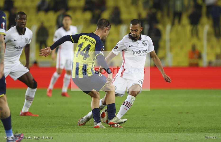 Eintracht Frankfurt, Fenerbahce SK Istanbul, Fenerbahce SK, Europa League, UEFA, Voetball, Sport, Le Football, Germany, Futbol, Fotball, Fussball, Deutschland, DFL, DFB, Calcio, 2021/22, Saison 2021/2021 - Bild-ID: 1014991