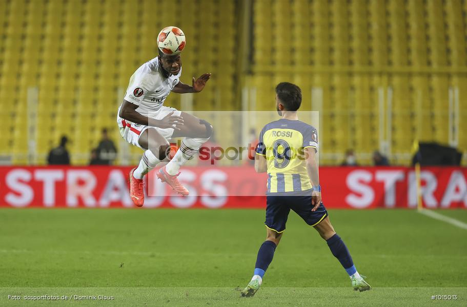 Eintracht Frankfurt, Fenerbahce SK Istanbul, Fenerbahce SK, Europa League, UEFA, Voetball, Sport, Le Football, Germany, Futbol, Fotball, Fussball, Deutschland, DFL, DFB, Calcio, 2021/22, Saison 2021/2021 - Bild-ID: 1015013