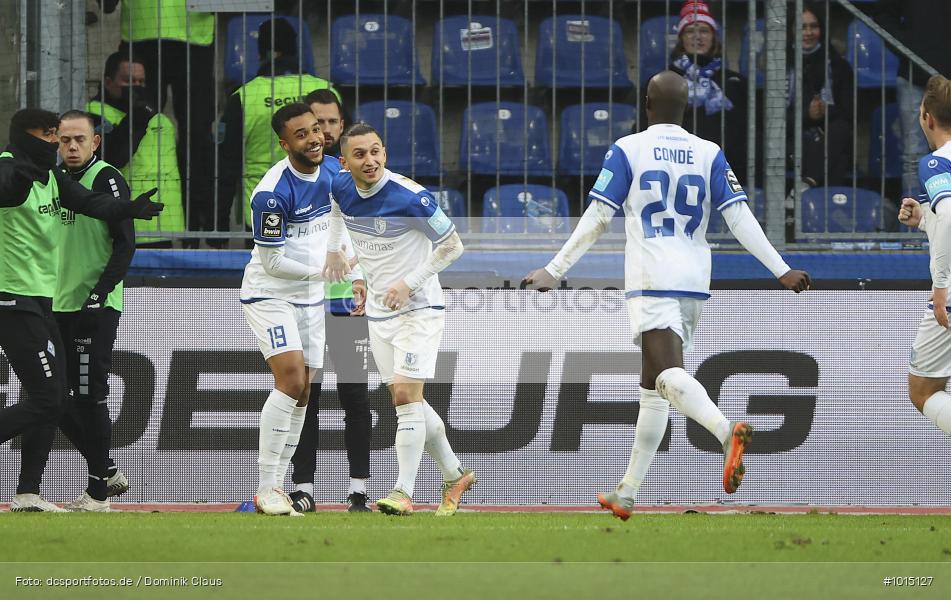 SV Waldhof Mannheim, 1. FC Magdeburg, Liga, 3. Liga, Voetball, Sport, Le Football, Germany, Futbol, Fotball, Fussball, Deutschland, DFL, DFB, Calcio, 2021/22, Saison 2021/2021 - Bild-ID: 1015127