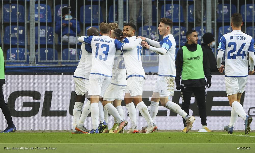 SV Waldhof Mannheim, 1. FC Magdeburg, Liga, 3. Liga, Voetball, Sport, Le Football, Germany, Futbol, Fotball, Fussball, Deutschland, DFL, DFB, Calcio, 2021/22, Saison 2021/2021 - Bild-ID: 1015128