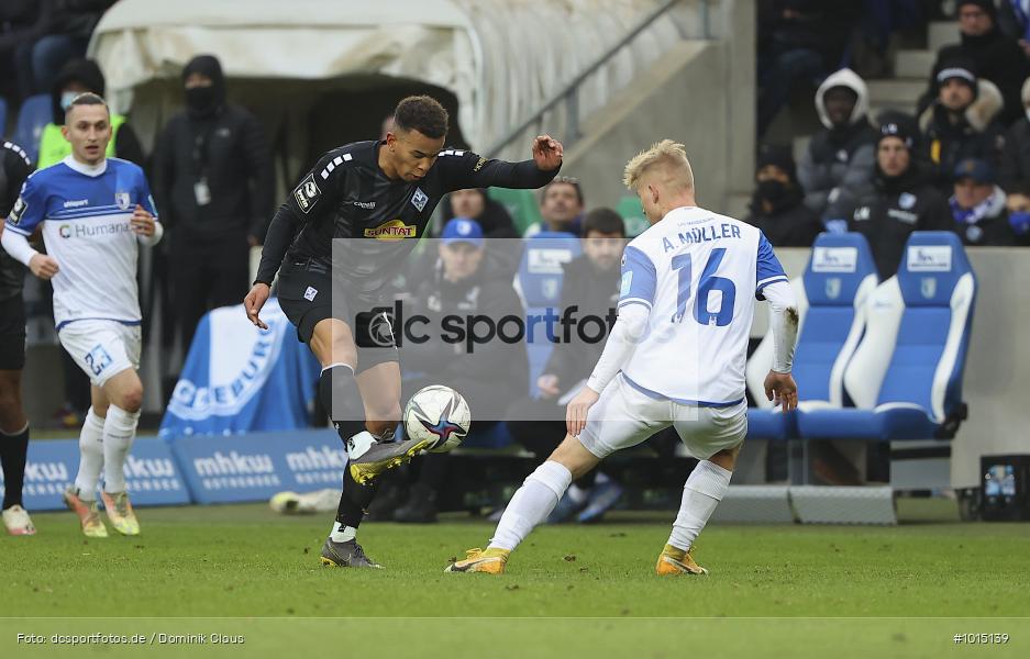 SV Waldhof Mannheim, 1. FC Magdeburg, Liga, 3. Liga, Voetball, Sport, Le Football, Germany, Futbol, Fotball, Fussball, Deutschland, DFL, DFB, Calcio, 2021/22, Saison 2021/2021 - Bild-ID: 1015139