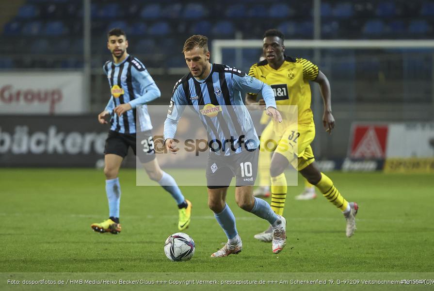 Borussia Dortmund, SV Waldhof Mannheim, 3. Liga, Voetball, Sport, Le Football, Germany, Futbol, Fotball, Fussball, Deutschland, DFL, DFB, Calcio, 2021/22, Saison 2021/2021 - Bild-ID: 1015541