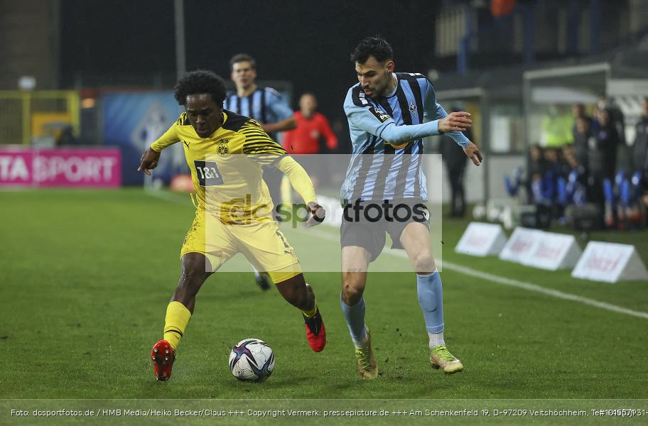 Borussia Dortmund, SV Waldhof Mannheim, 3. Liga, Voetball, Sport, Le Football, Germany, Futbol, Fotball, Fussball, Deutschland, DFL, DFB, Calcio, 2021/22, Saison 2021/2021 - Bild-ID: 1015571