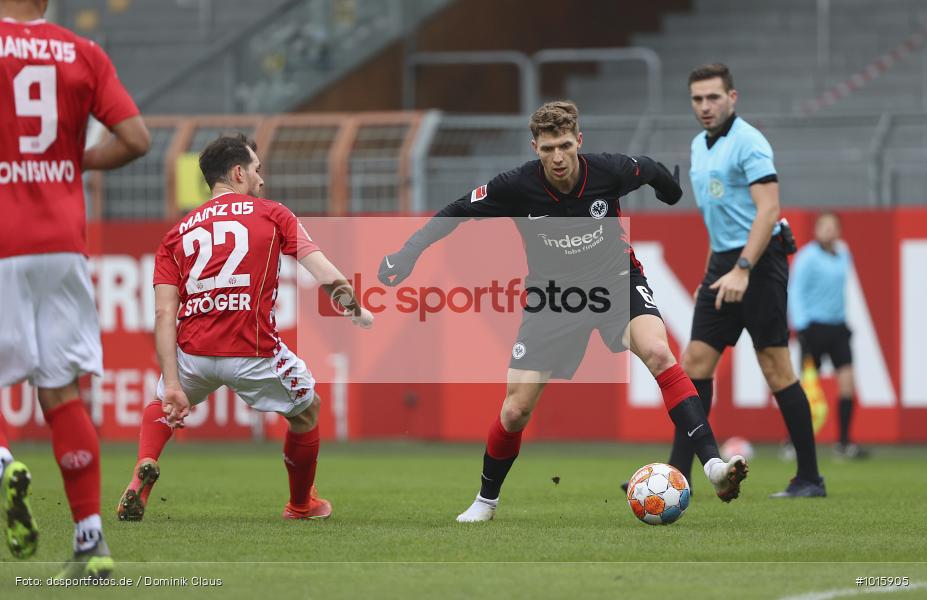Eintracht Frankfurt, FSV Mainz 05, Voetball, Sport, Le Football, Germany, Futbol, Fotball, Fussball, Deutschland, DFL, DFB, Calcio, 2021/22, Saison 2021/2021 - Bild-ID: 1015905