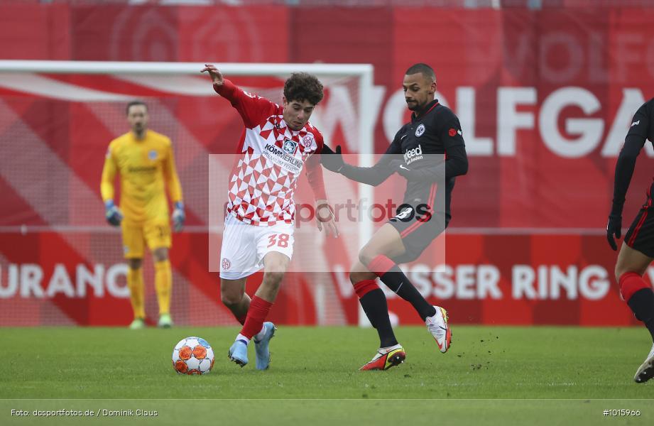 Eintracht Frankfurt, FSV Mainz 05, Voetball, Sport, Le Football, Germany, Futbol, Fotball, Fussball, Deutschland, DFL, DFB, Calcio, 2021/22, Saison 2021/2021 - Bild-ID: 1015966
