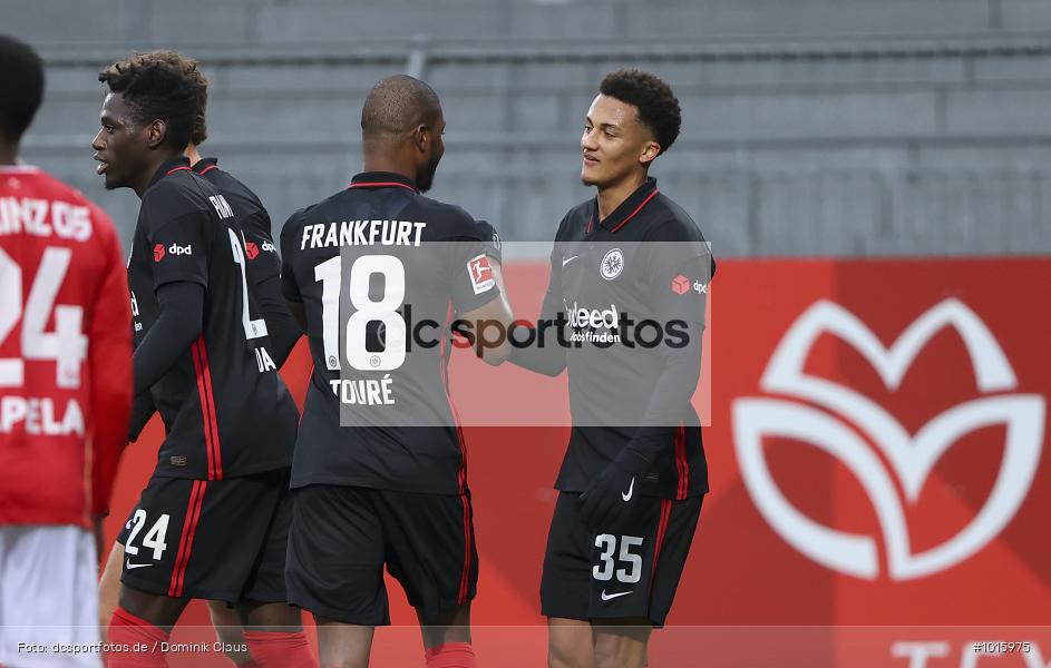 Eintracht Frankfurt, FSV Mainz 05, Voetball, Sport, Le Football, Germany, Futbol, Fotball, Fussball, Deutschland, DFL, DFB, Calcio, 2021/22, Saison 2021/2021 - Bild-ID: 1015975