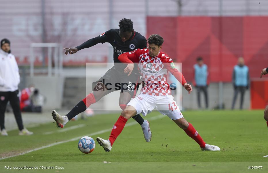Eintracht Frankfurt, FSV Mainz 05, Voetball, Sport, Le Football, Germany, Futbol, Fotball, Fussball, Deutschland, DFL, DFB, Calcio, 2021/22, Saison 2021/2021 - Bild-ID: 1015977 Eintracht Frankfurt, FSV Mainz 05, Voetball, Sport, Le Football, Germany, Futbol, Fotball, Fussball, Deutschland, DFL, DFB, Calcio, 2021/22, Saison 2021/2021 - Bild-ID: 1015977
