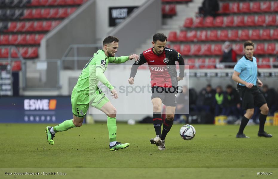 MSV Duisburg, SV Wehen Wiesbaden, Liga, 3. Liga, Voetball, Sport, Le Football, Germany, Futbol, Fotball, Fussball, Deutschland, DFL, DFB, Calcio, 2021/22, Saison 2021/2021 - Bild-ID: 1016067