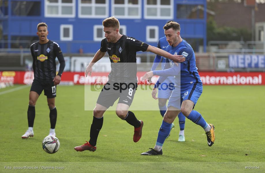 SV Waldhof Mannheim, SV Meppen, Liga, 3. Liga, Voetball, Sport, Le Football, Germany, Futbol, Fotball, Fussball, Deutschland, DFL, DFB, Calcio, 2021/22, Saison 2021/2021 - Bild-ID: 1016164