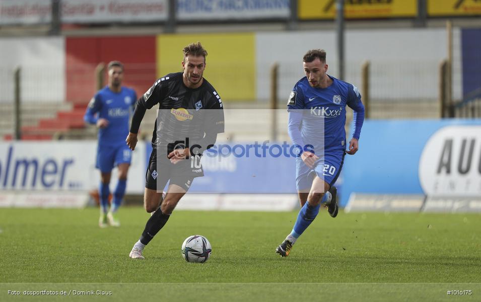 SV Waldhof Mannheim, SV Meppen, Liga, 3. Liga, Voetball, Sport, Le Football, Germany, Futbol, Fotball, Fussball, Deutschland, DFL, DFB, Calcio, 2021/22, Saison 2021/2021 - Bild-ID: 1016175