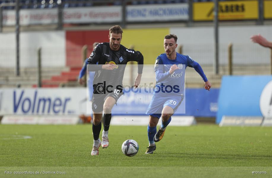 SV Waldhof Mannheim, SV Meppen, Liga, 3. Liga, Voetball, Sport, Le Football, Germany, Futbol, Fotball, Fussball, Deutschland, DFL, DFB, Calcio, 2021/22, Saison 2021/2021 - Bild-ID: 1016176