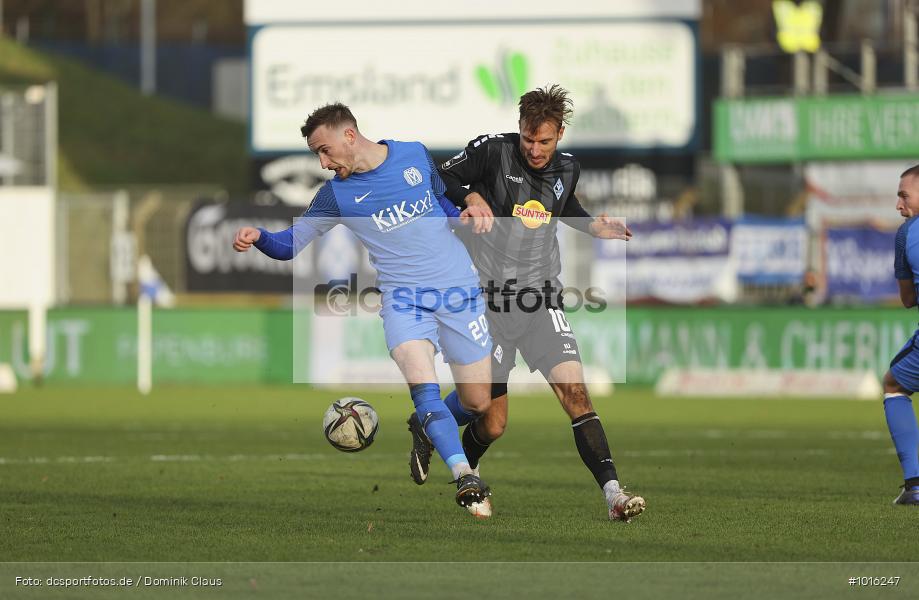 SV Waldhof Mannheim, SV Meppen, Liga, 3. Liga, Voetball, Sport, Le Football, Germany, Futbol, Fotball, Fussball, Deutschland, DFL, DFB, Calcio, 2021/22, Saison 2021/2021 - Bild-ID: 1016247