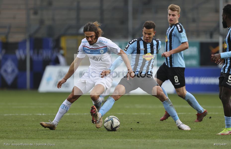 FC Viktoria Berlin, SV Waldhof Mannheim, Liga, 3. Liga, Voetball, Sport, Le Football, Germany, Futbol, Fotball, Fussball, Deutschland, DFL, DFB, Calcio, 2021/22, Saison 2021/2021 - Bild-ID: 1016481