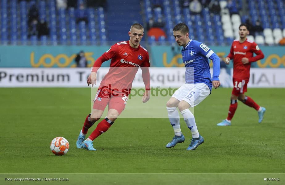 Hamburger SV, SV Darmstadt 98, 2. Bundesliga, 2. Liga, Voetball, Sport, Le Football, Germany, Futbol, Fotball, Fussball, Deutschland, DFL, DFB, Calcio, 2021/22, Saison 2021/2022 - Bild-ID: 1016612