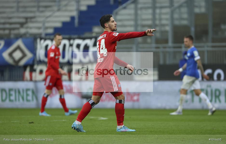 Hamburger SV, SV Darmstadt 98, 2. Bundesliga, 2. Liga, Voetball, Sport, Le Football, Germany, Futbol, Fotball, Fussball, Deutschland, DFL, DFB, Calcio, 2021/22, Saison 2021/2022 - Bild-ID: 1016635