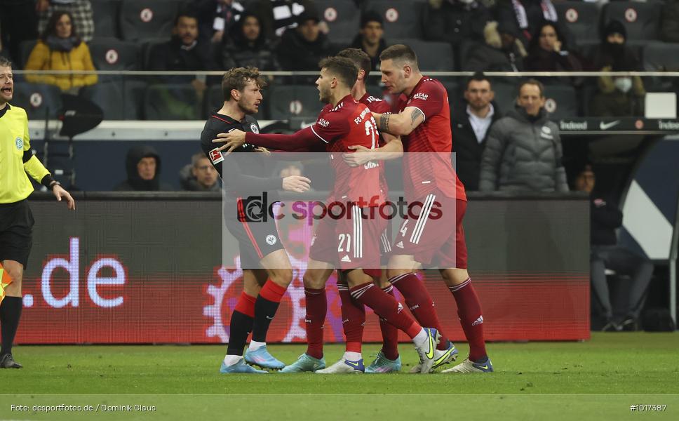 FC Bayern München, Eintracht Frankfurt, 1. Liga, Bundesliga, Voetball, Sport, Le Football, Germany, Futbol, Fotball, Fussball, Deutschland, DFL, DFB, Calcio, 2021/22, Saison 2021/2021 - Bild-ID: 1017387 FC Bayern München, Eintracht Frankfurt, 1. Liga, Bundesliga, Voetball, Sport, Le Football, Germany, Futbol, Fotball, Fussball, Deutschland, DFL, DFB, Calcio, 2021/22, Saison 2021/2021 - Bild-ID: 1017387
