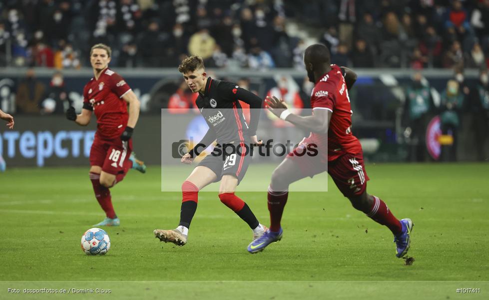 FC Bayern München, Eintracht Frankfurt, 1. Liga, Bundesliga, Voetball, Sport, Le Football, Germany, Futbol, Fotball, Fussball, Deutschland, DFL, DFB, Calcio, 2021/22, Saison 2021/2021 - Bild-ID: 1017411 FC Bayern München, Eintracht Frankfurt, 1. Liga, Bundesliga, Voetball, Sport, Le Football, Germany, Futbol, Fotball, Fussball, Deutschland, DFL, DFB, Calcio, 2021/22, Saison 2021/2021 - Bild-ID: 1017411