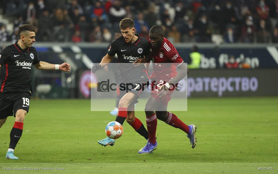FC Bayern München, Eintracht Frankfurt, 1. Liga, Bundesliga, Voetball, Sport, Le Football, Germany, Futbol, Fotball, Fussball, Deutschland, DFL, DFB, Calcio, 2021/22, Saison 2021/2021 - Bild-ID: 1017415 FC Bayern München, Eintracht Frankfurt, 1. Liga, Bundesliga, Voetball, Sport, Le Football, Germany, Futbol, Fotball, Fussball, Deutschland, DFL, DFB, Calcio, 2021/22, Saison 2021/2021 - Bild-ID: 1017415