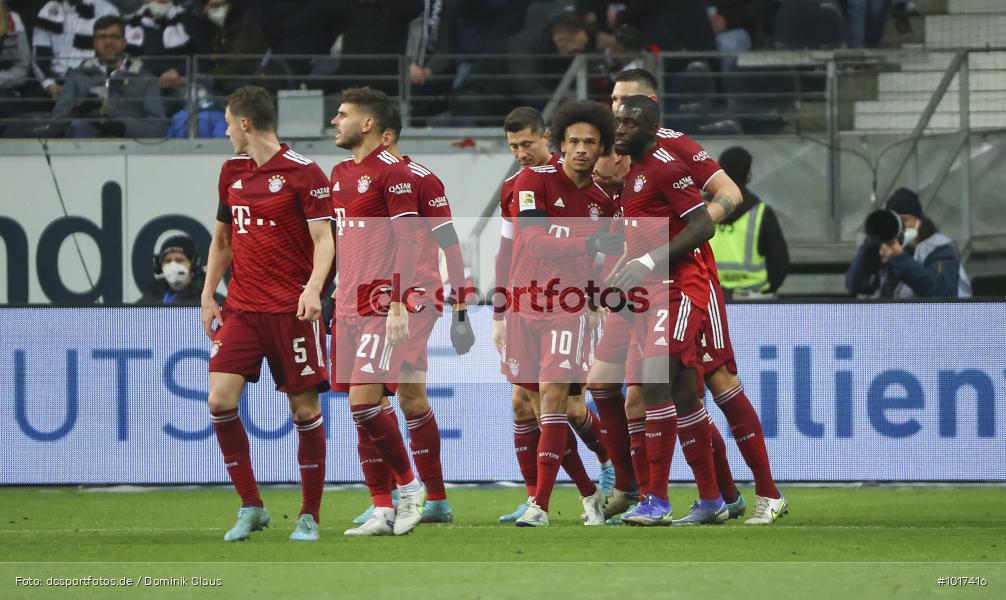 FC Bayern München, Eintracht Frankfurt, 1. Liga, Bundesliga, Voetball, Sport, Le Football, Germany, Futbol, Fotball, Fussball, Deutschland, DFL, DFB, Calcio, 2021/22, Saison 2021/2021 - Bild-ID: 1017416 FC Bayern München, Eintracht Frankfurt, 1. Liga, Bundesliga, Voetball, Sport, Le Football, Germany, Futbol, Fotball, Fussball, Deutschland, DFL, DFB, Calcio, 2021/22, Saison 2021/2021 - Bild-ID: 1017416