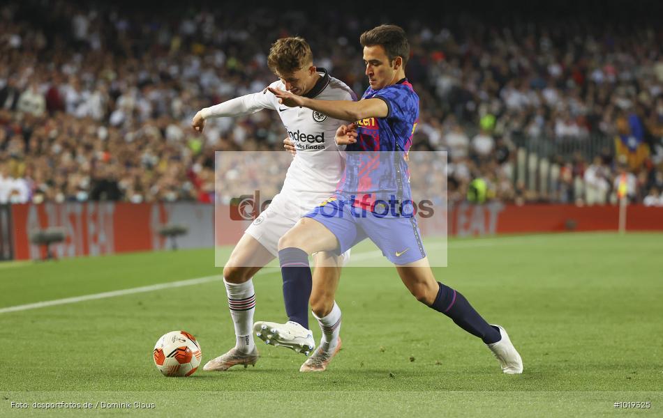 Eintracht Frankfurt, Barca, FC Barcelona, Europa League, UEFA, Voetball, Sport, Le Football, Germany, Futbol, Fotball, Fussball, Deutschland, DFL, DFB, Calcio, 2021/22, Saison 2021/2021 - Bild-ID: 1019325
