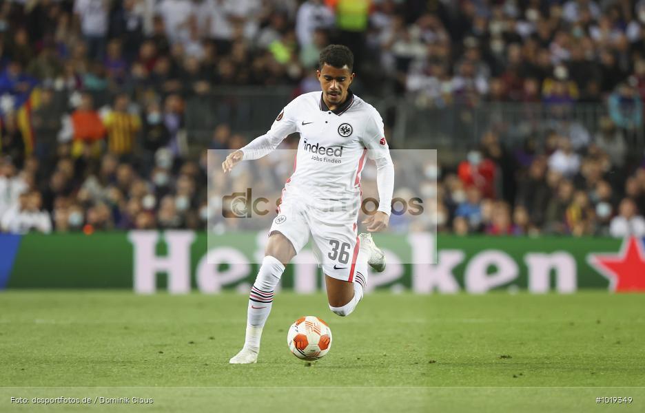Eintracht Frankfurt, Barca, FC Barcelona, Europa League, UEFA, Voetball, Sport, Le Football, Germany, Futbol, Fotball, Fussball, Deutschland, DFL, DFB, Calcio, 2021/22, Saison 2021/2021 - Bild-ID: 1019349