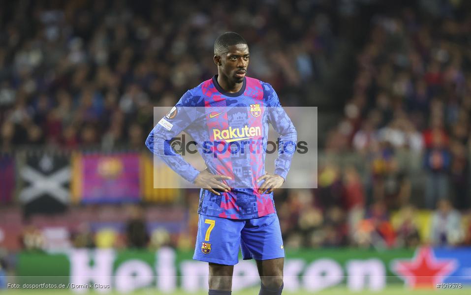 Eintracht Frankfurt, Barca, FC Barcelona, Europa League, UEFA, Voetball, Sport, Le Football, Germany, Futbol, Fotball, Fussball, Deutschland, DFL, DFB, Calcio, 2021/22, Saison 2021/2021 - Bild-ID: 1019378