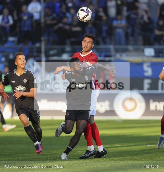 SV Waldhof Mannheim - SC Freiburg, Liga, 3. Liga, Voetball, Sport, Le Football, Germany, Futbol, Fotball, Fussball, Deutschland, DFL, DFB, Calcio, 2021/22, Saison 2021/2021 - Bild-ID: 1019649
