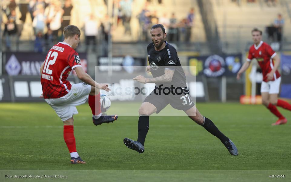 SV Waldhof Mannheim - SC Freiburg, Liga, 3. Liga, Voetball, Sport, Le Football, Germany, Futbol, Fotball, Fussball, Deutschland, DFL, DFB, Calcio, 2021/22, Saison 2021/2021 - Bild-ID: 1019658