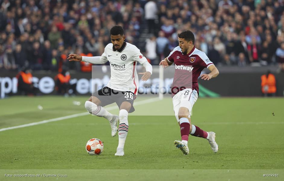 Eintracht Frankfurt, West Ham United, Europa League, UEFA, Voetball, Sport, Le Football, Germany, Futbol, Fotball, Fussball, Deutschland, DFL, DFB, Calcio, 2021/22, Saison 2021/2021 - Bild-ID: 1019981