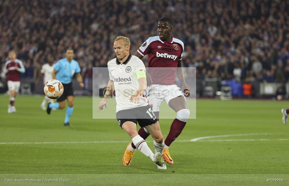 Eintracht Frankfurt, West Ham United, Europa League, UEFA, Voetball, Sport, Le Football, Germany, Futbol, Fotball, Fussball, Deutschland, DFL, DFB, Calcio, 2021/22, Saison 2021/2021 - Bild-ID: 1019994