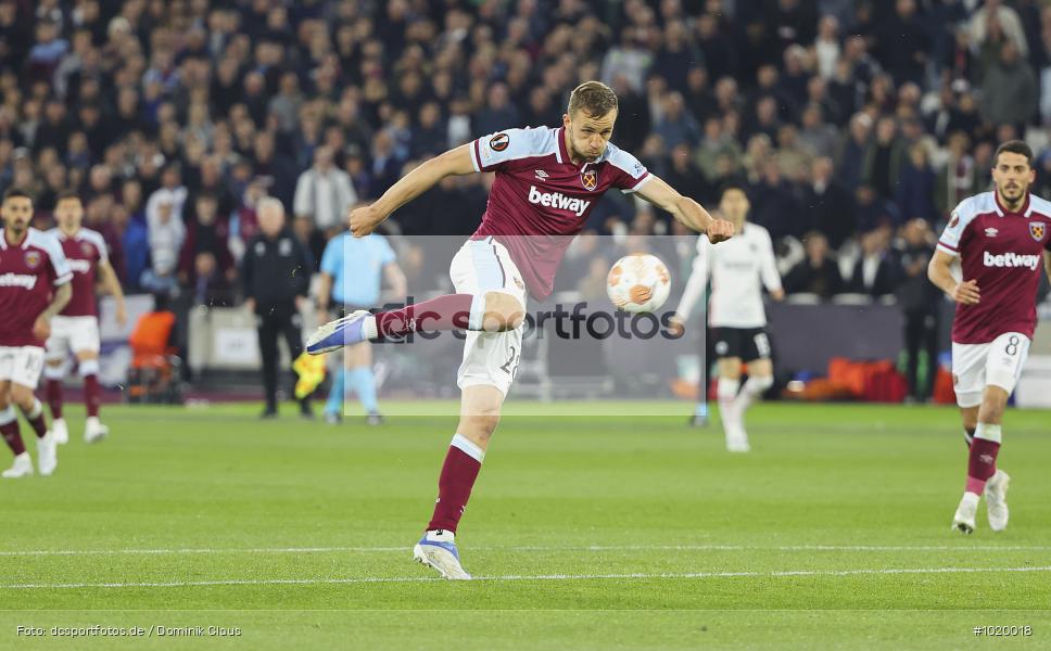 Eintracht Frankfurt, West Ham United, Europa League, UEFA, Voetball, Sport, Le Football, Germany, Futbol, Fotball, Fussball, Deutschland, DFL, DFB, Calcio, 2021/22, Saison 2021/2021 - Bild-ID: 1020018