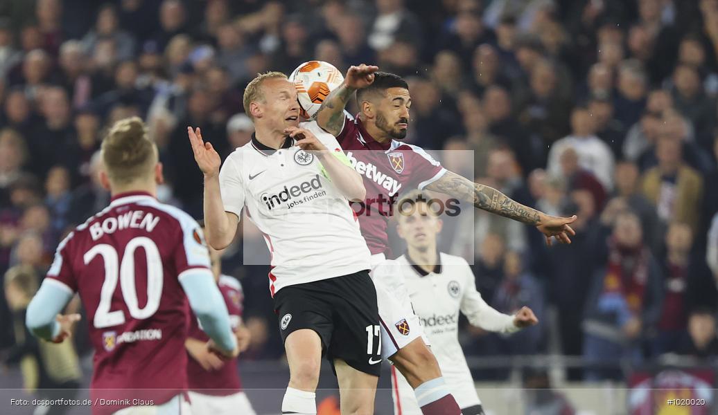 Eintracht Frankfurt, West Ham United, Europa League, UEFA, Voetball, Sport, Le Football, Germany, Futbol, Fotball, Fussball, Deutschland, DFL, DFB, Calcio, 2021/22, Saison 2021/2021 - Bild-ID: 1020020